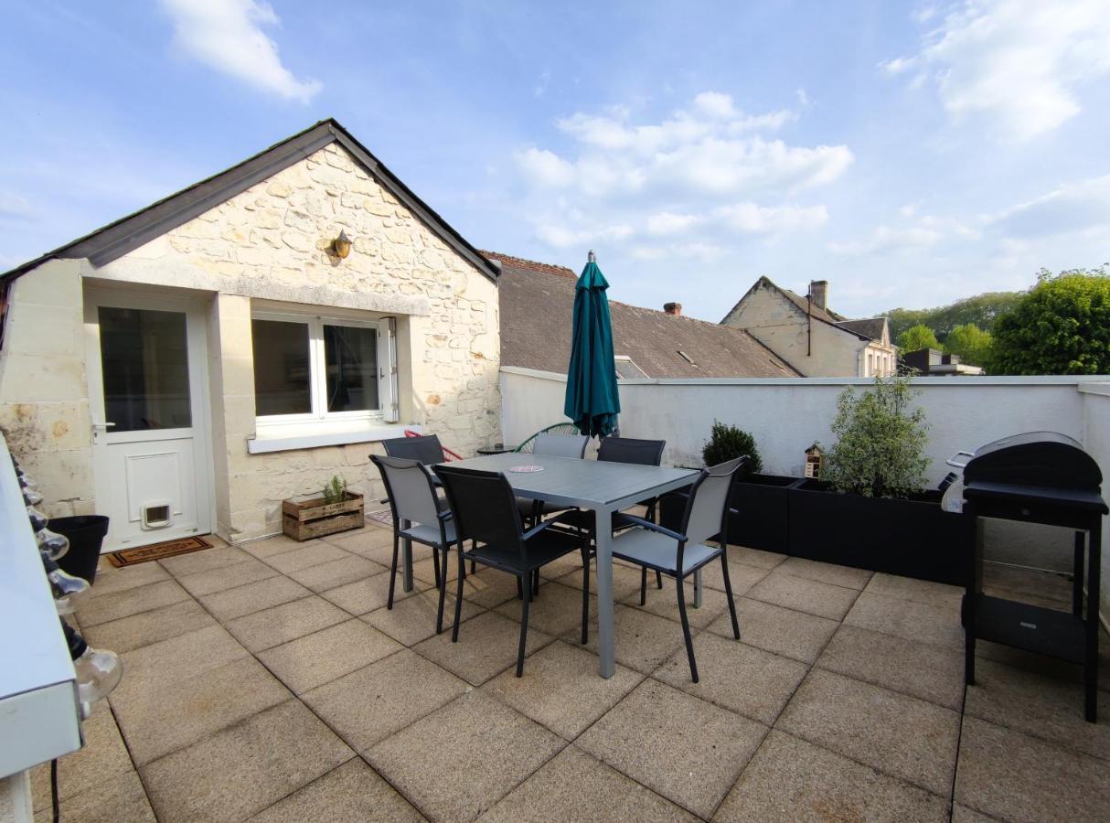 Gite La P'Tite Terrasse Chinon Centre Eksteriør billede
