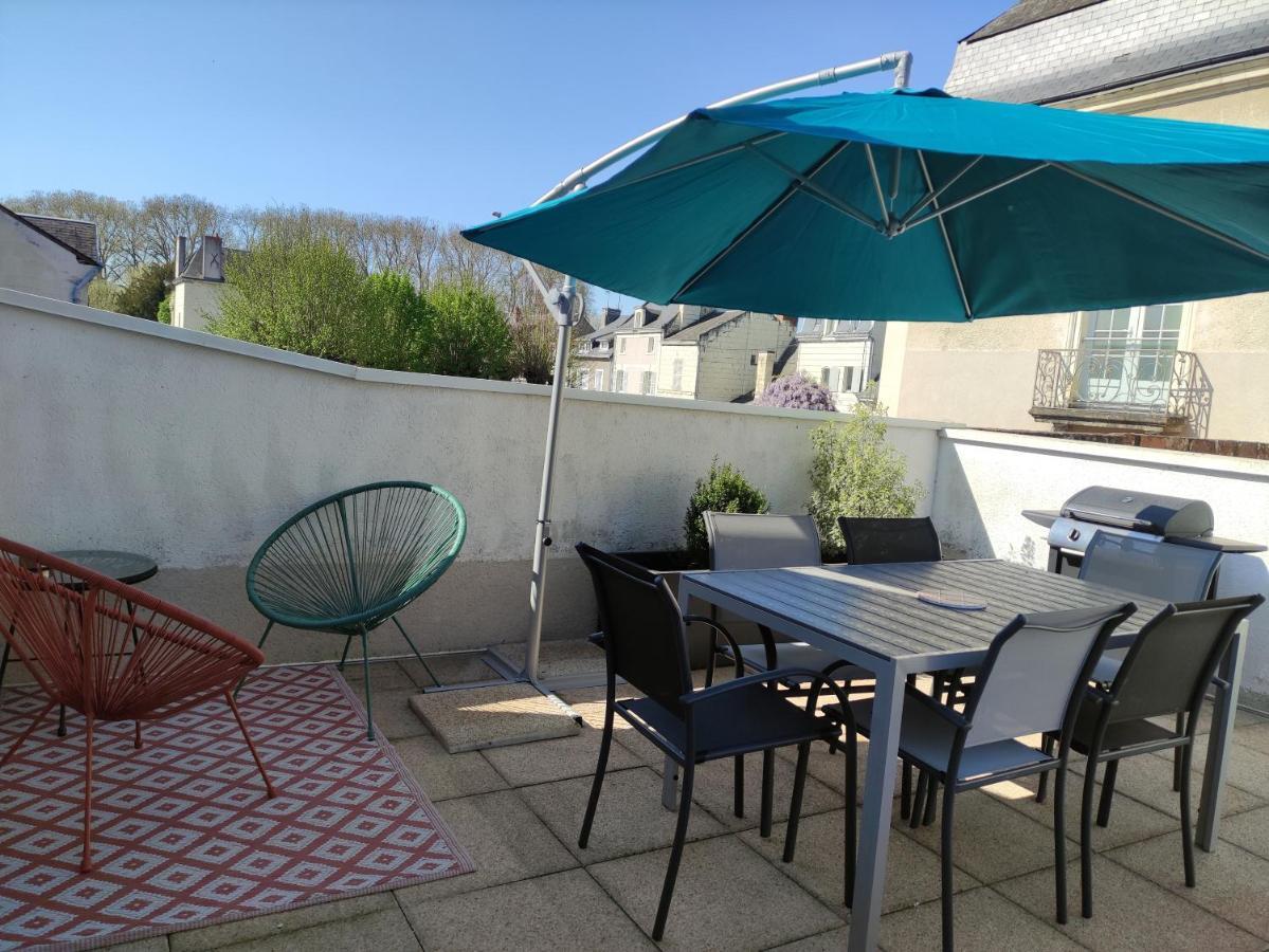 Gite La P'Tite Terrasse Chinon Centre Eksteriør billede