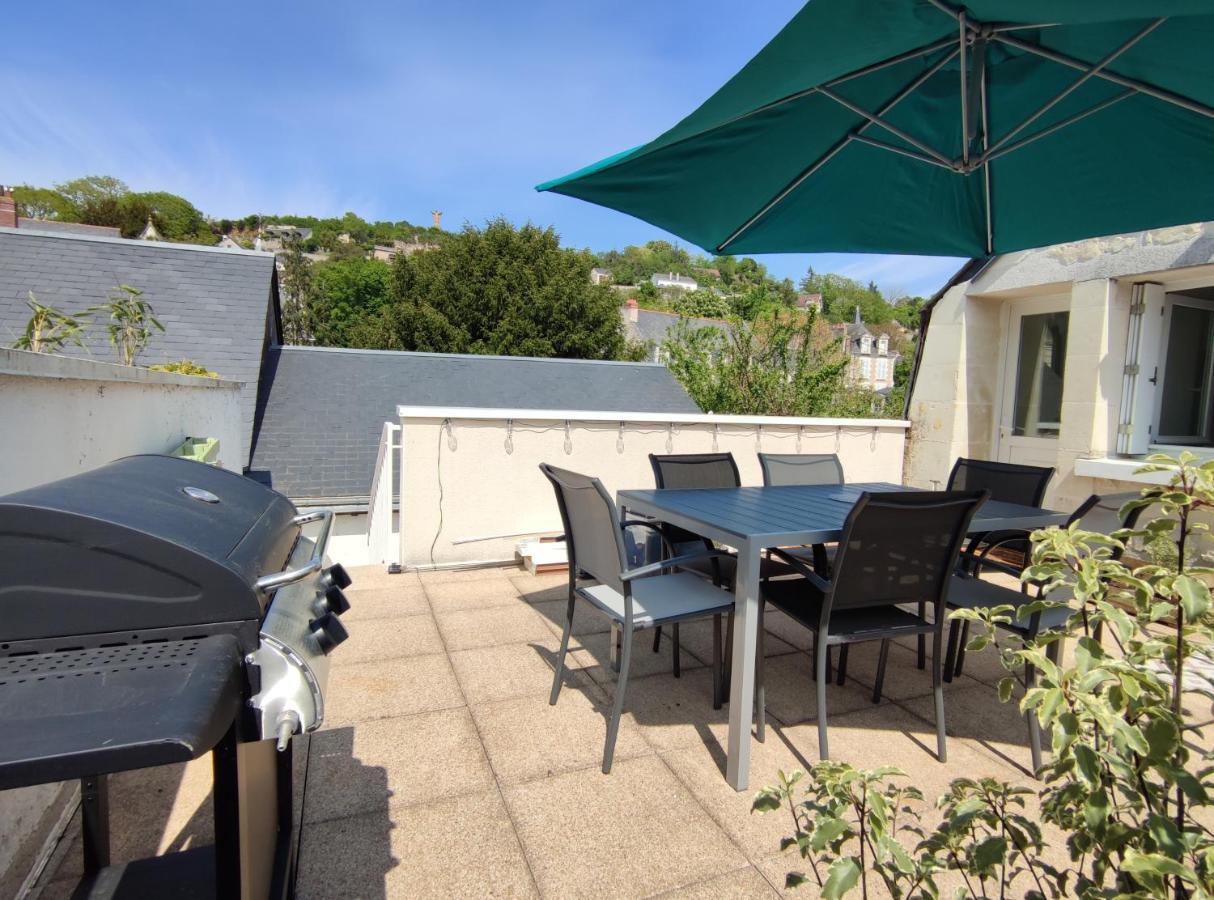 Gite La P'Tite Terrasse Chinon Centre Eksteriør billede